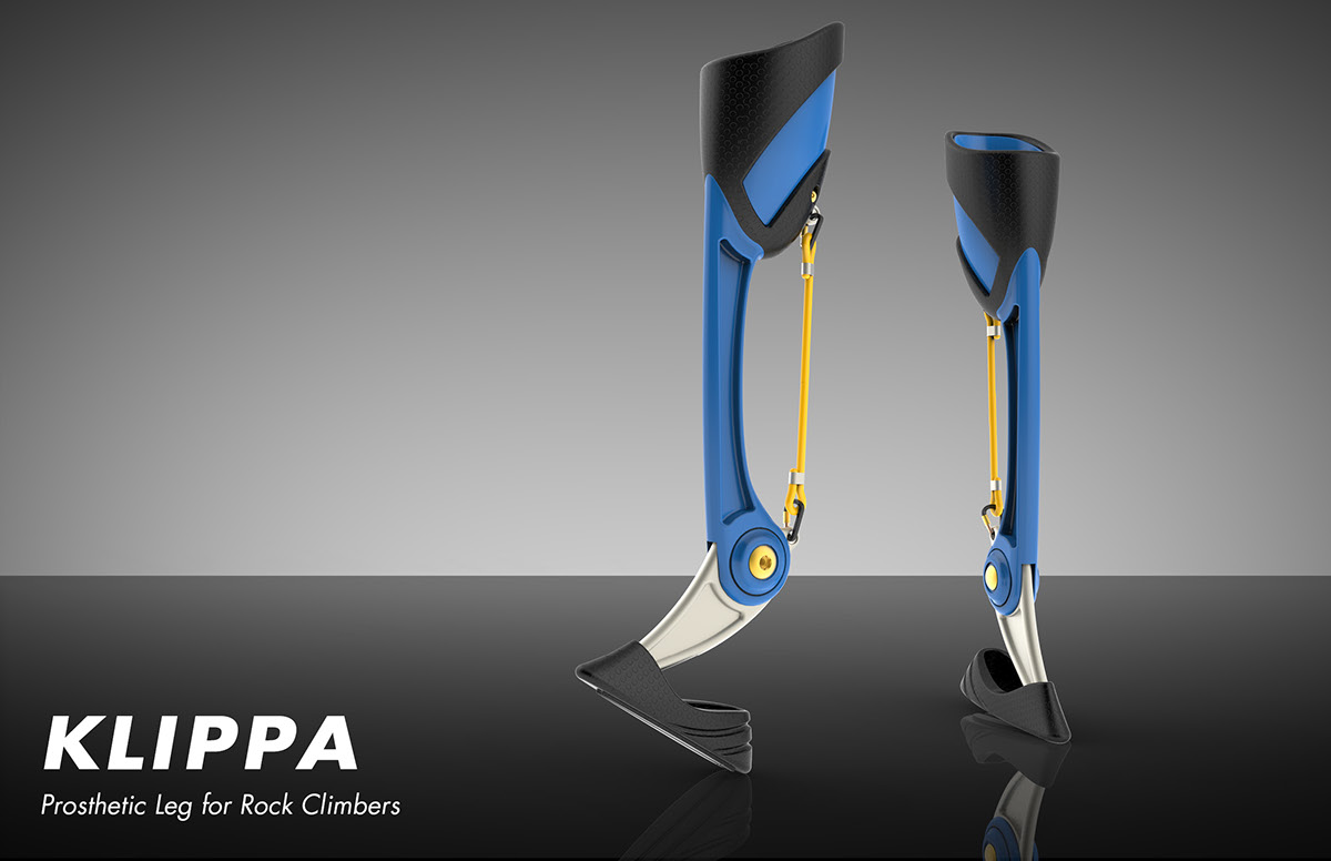Prosthesis prosthetics prosthetic medical design research pratt leg prosthetic leg amputee soldier rock climbing climbing mountain harness carabiner