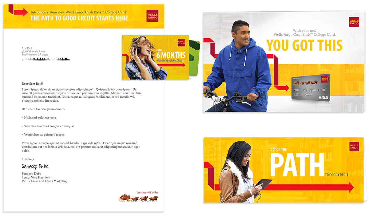 credit card Wells Fargo student