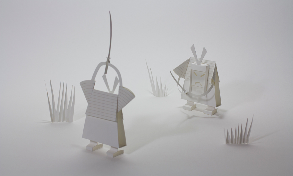 papercraft  paper sculpture kippleroom editorial sm bárbara perdiguera