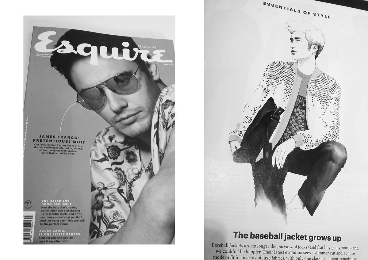 Esquire Magazine malaysia singapore Brioni jacket