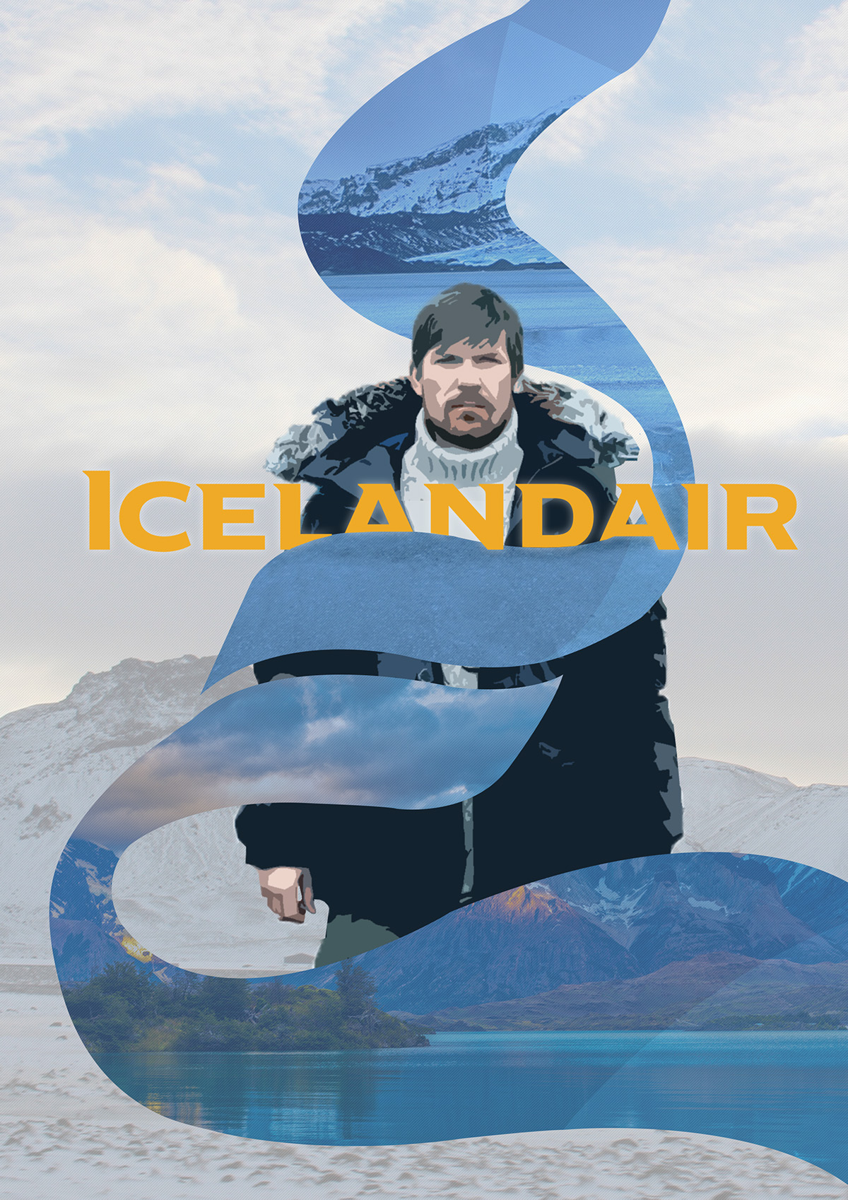 iceland icelandair icelandic nordic airplane plane Travel identity package