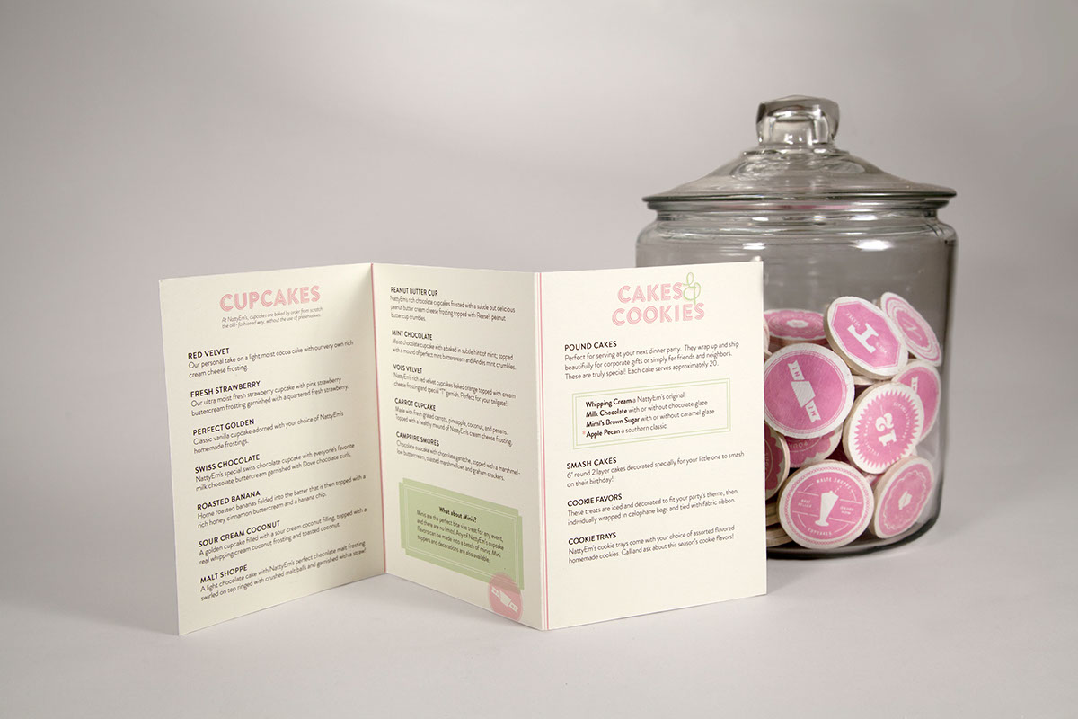 cupcake  logo coloring book  Pink  business card menu  bakery  dessert 