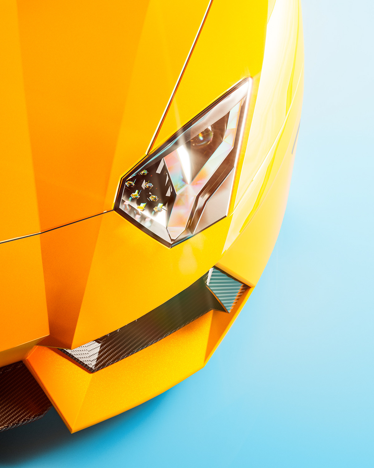 3D c4d car Cars cinema4d colors visualization