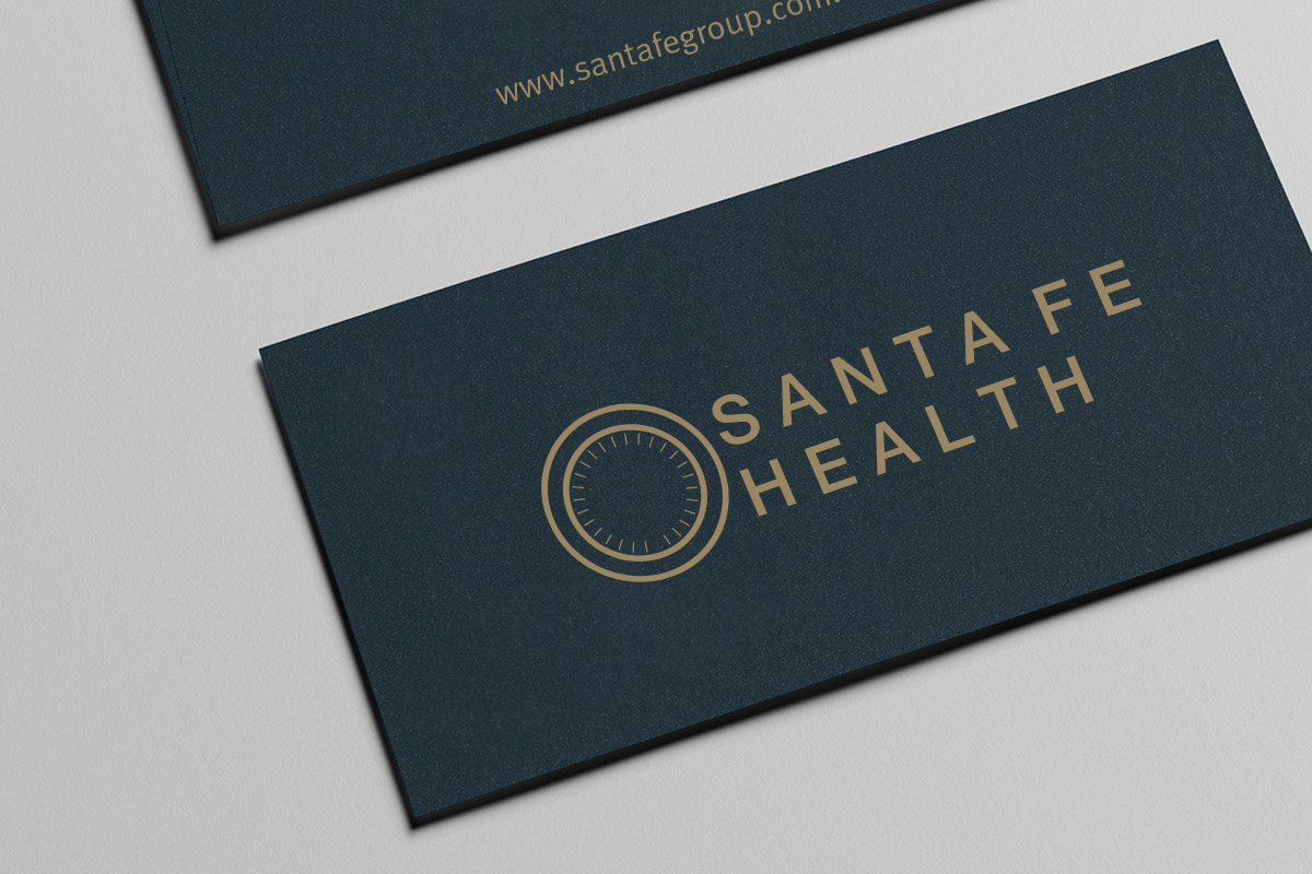 Health santa fe medical logo identidad medica mexico