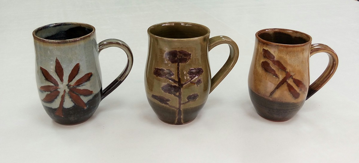 clay ceramic ceramics  throwing handmade handcraft colors cup cups glaze