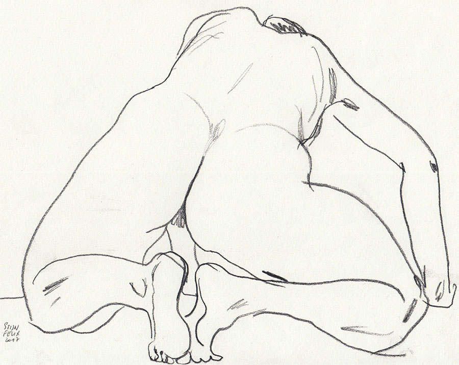 Modelsketching nudemodel Drawing  line drawing sketches quick sketch figure stijnfelix