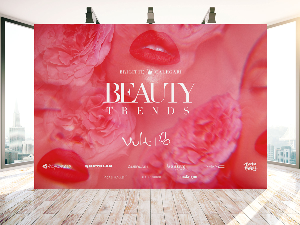 Evento beleza maquiagem makeup beauty trends Event identidade visual