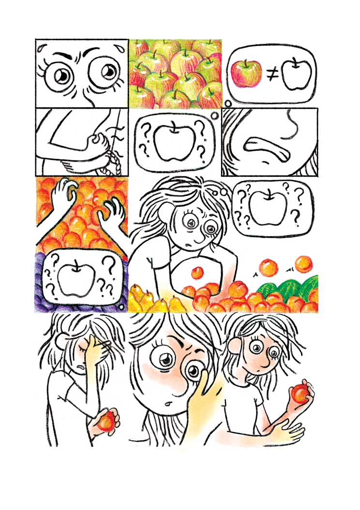 city Colourful  comics Fruit ILLUSTRATION  market Zine 