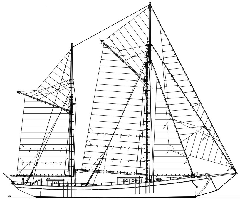 Marine design naval architecture tall ship yacht