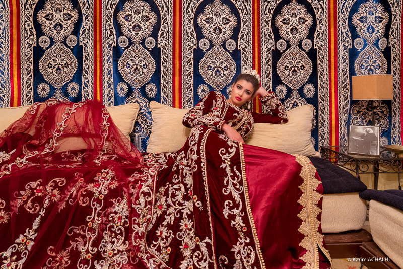 beauty editorial Fashion  moroccan caftan photoshoot portrait woman