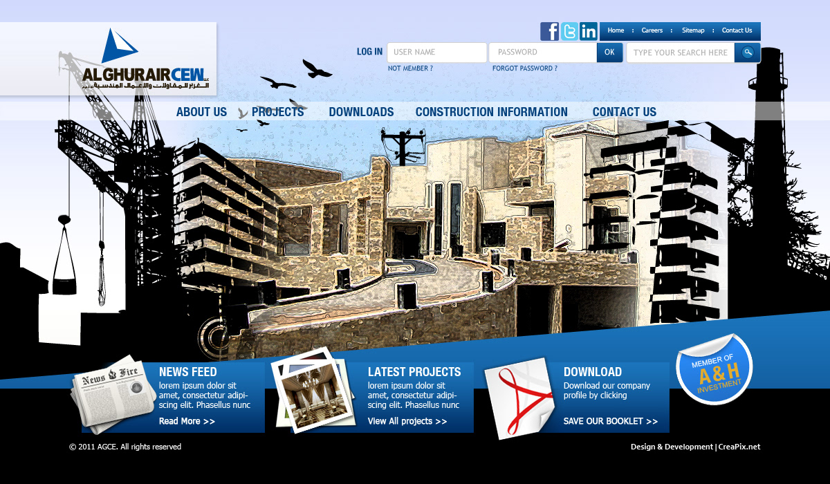Beirut lebanon web agency websites creapix design