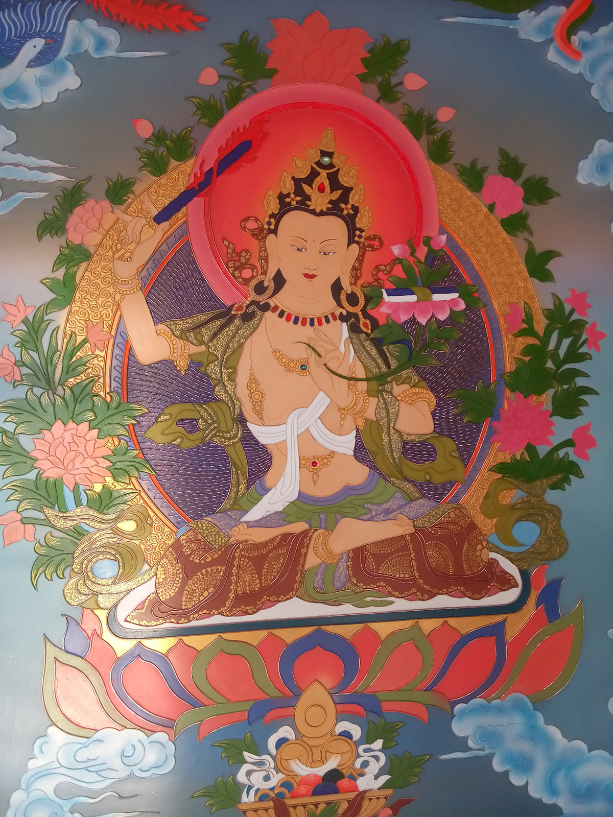The Manjusri Bodhisattva -- unfinished