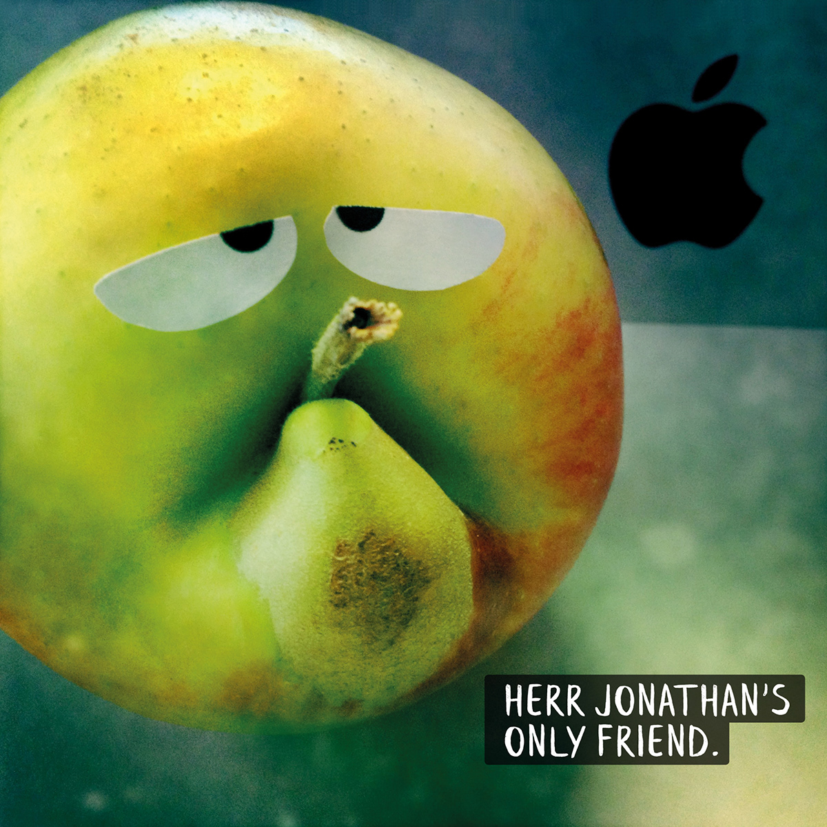 apple grumpy Character jonathan