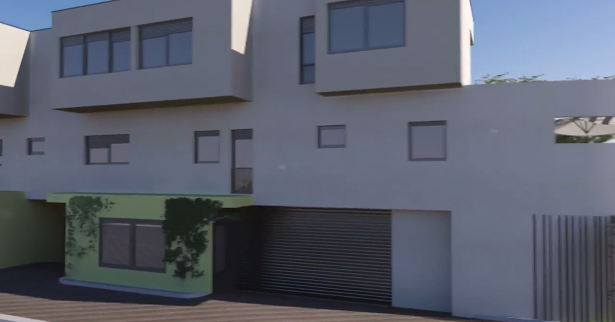 Villa Private Project personal favorite White rooms Landscape architect design visualisation animate video