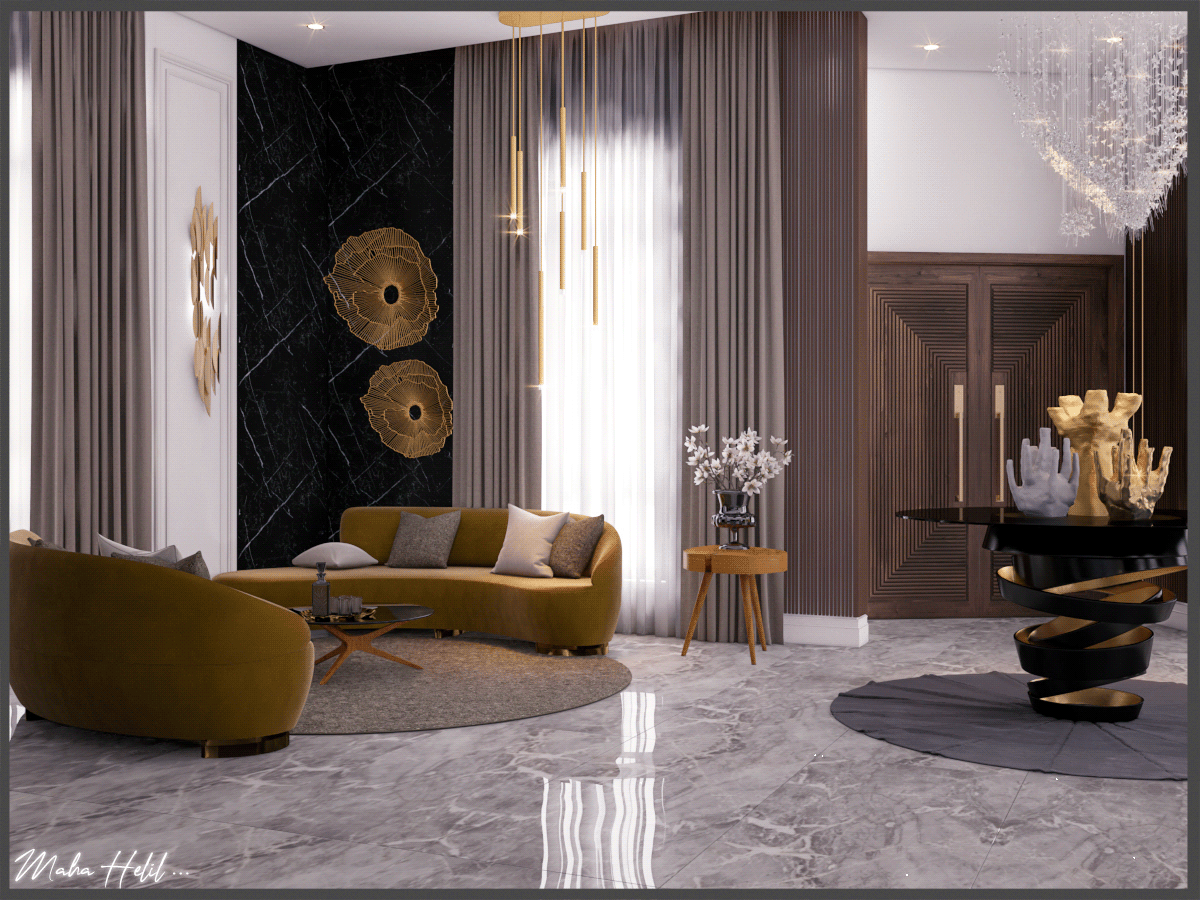 gold home interiordesign lifestyle luxury marbel wood