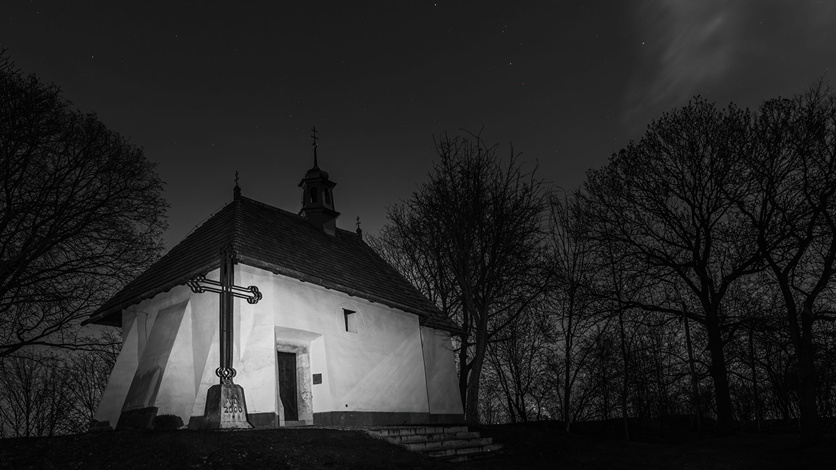 church krakow night poland SKY stars