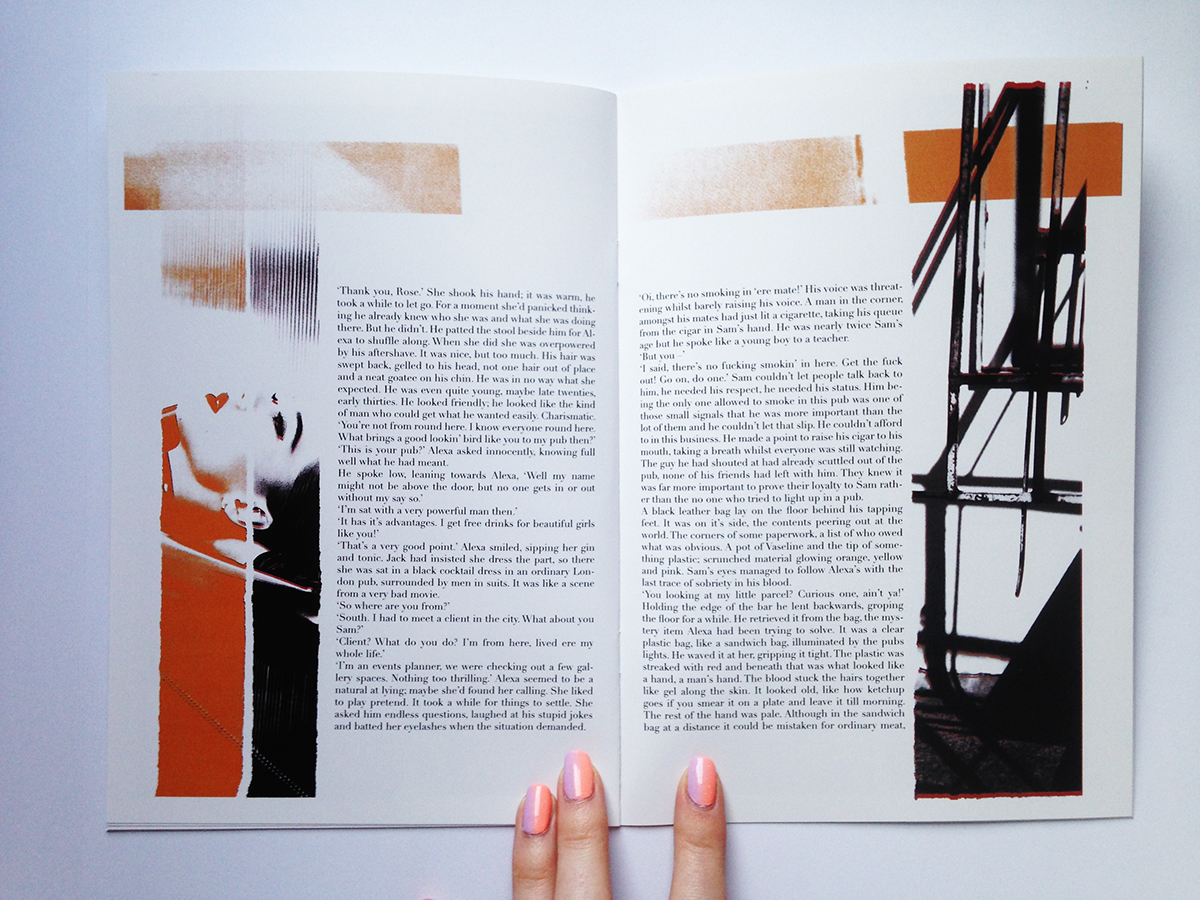 publication Zine  magazine Illustrative design literature novel Layout editorial print