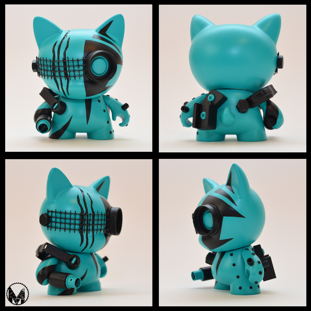 MindoftheMasons   Kidrobot Munny robots robot vinyl toy MMR Masonic Munny Robots Joshua D Mason Joshua Mason  JDBrockin   miami exclusive Collection