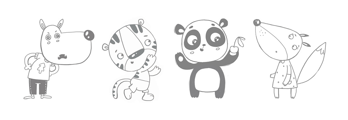 animal book Character design characters children's book edition fairy tale ILLUSTRATION kids book TALES