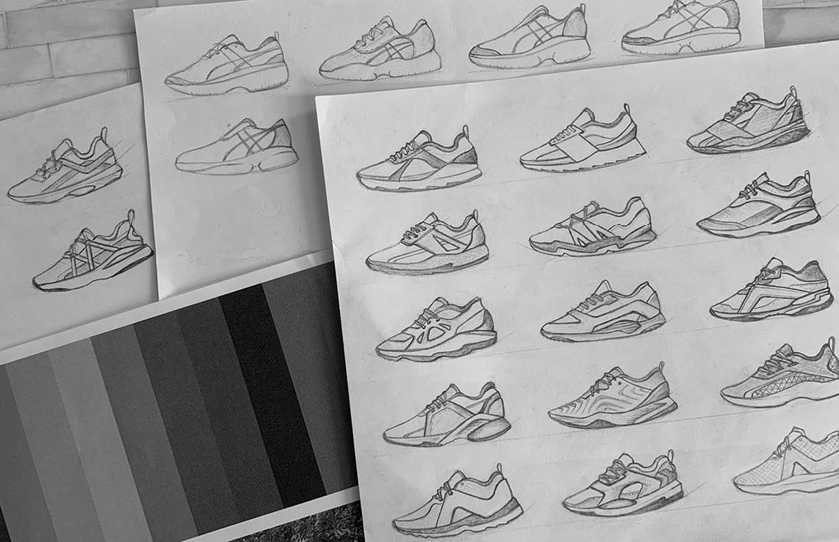 design footwear footwear design hand sketch shoe design sneaker sneaker concept  Sneaker Design Sneaker sketch