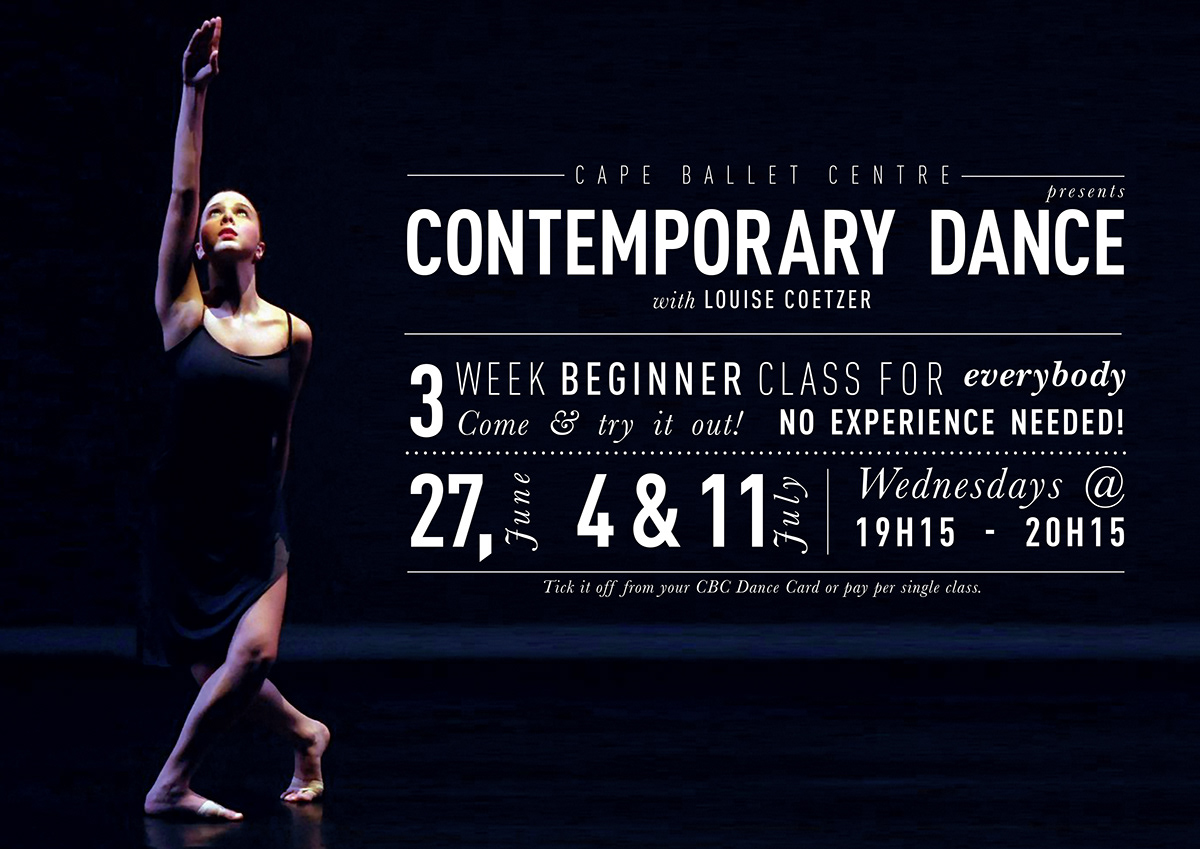 poster DANCE   Contemporoary dance dance studio