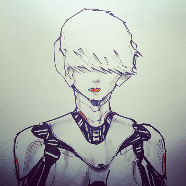 pen ink pencil Marker digital paint instagram sketch