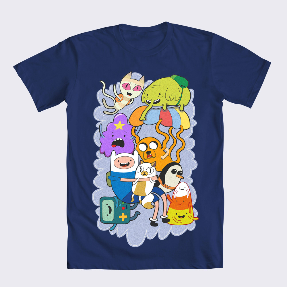 Adventure Time shirt design cartoon shirt cartoon network