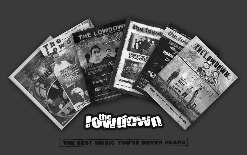 lowdown magazine metal emo rock alternative musi black & white media