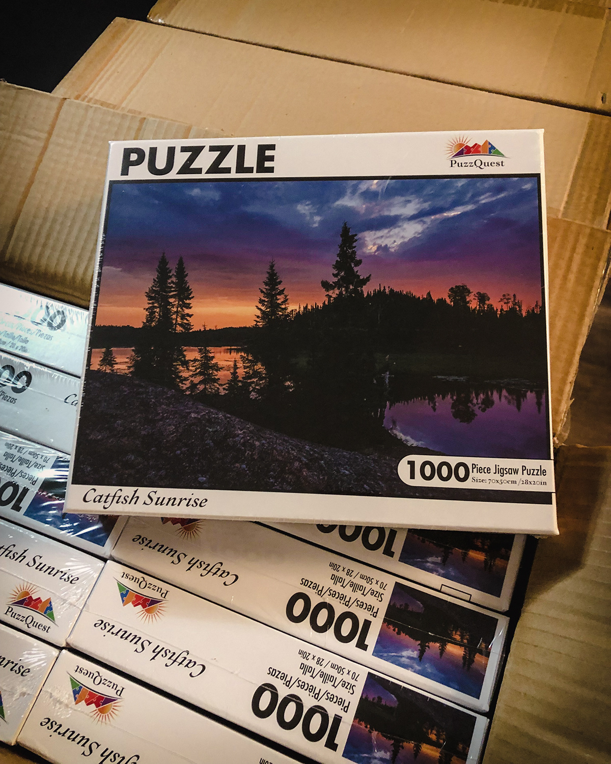 boardgame game gigapixel jigsaw puzzle Landscape Nature puzzle Sunrise Super Resolution puzzquest