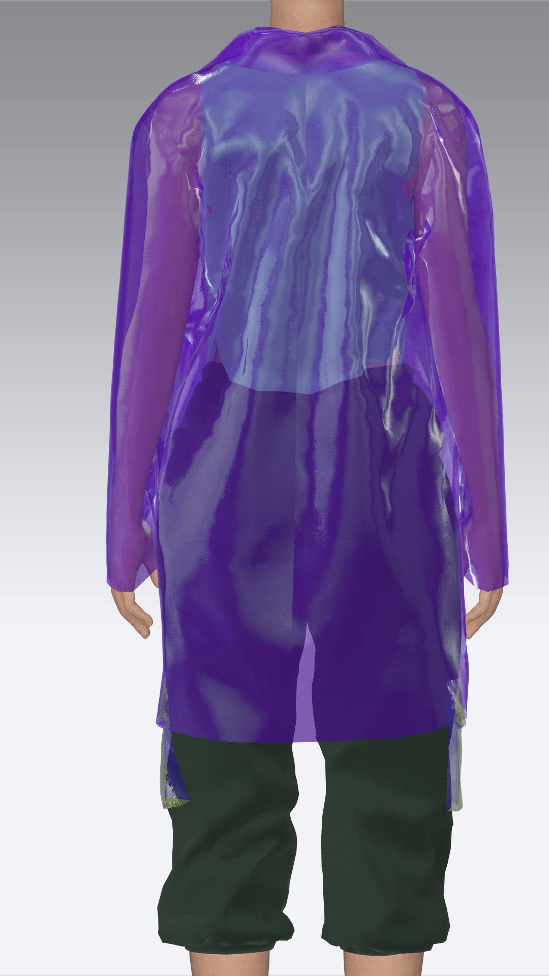 3dart 3DDesign antiutopia Browzwear Clo3d cyber futuristic marvelous designer neon plastic fabric 