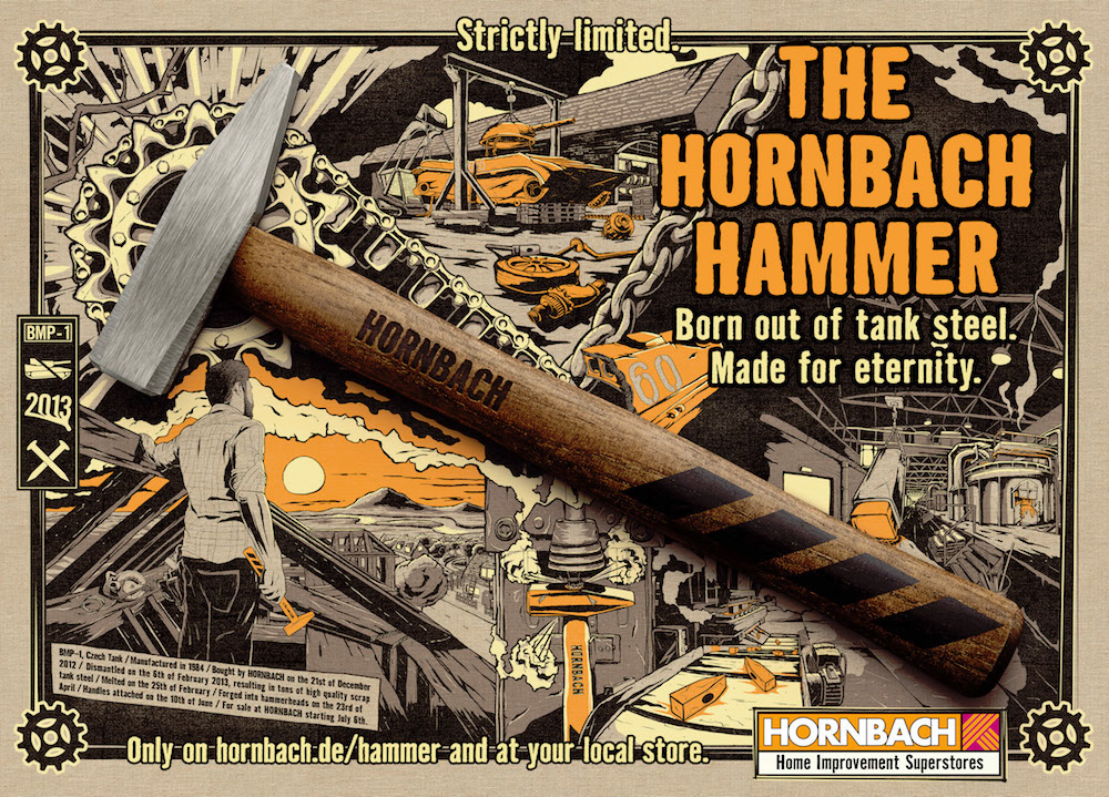 Hornbach hammer Cannes lions