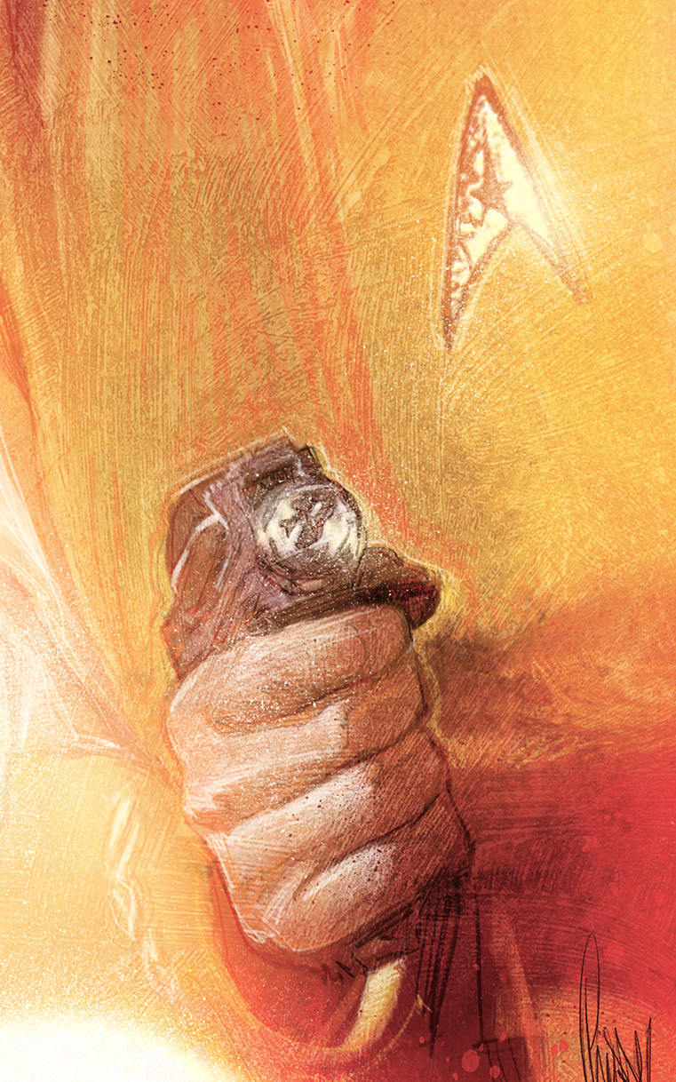 Star Trek Harlan Ellison IDW kirk spock shatner leonard nimoy comic cover art Sci Fi Space 