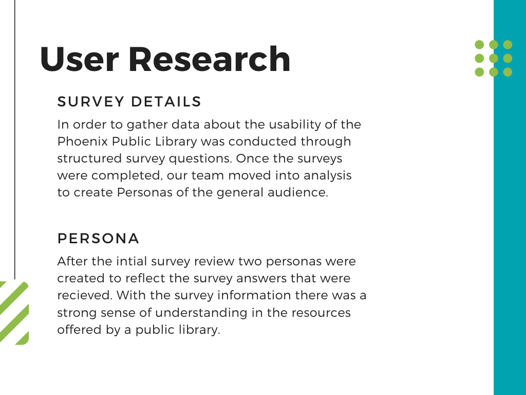 UX Research Analysis presentation redesign