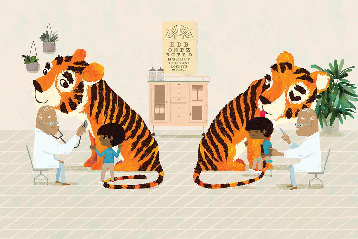 sunday tiger picturebook poem ILLUSTRATION  virgilioalmario adarnahouse childrensbook DigitalIllustration philippines