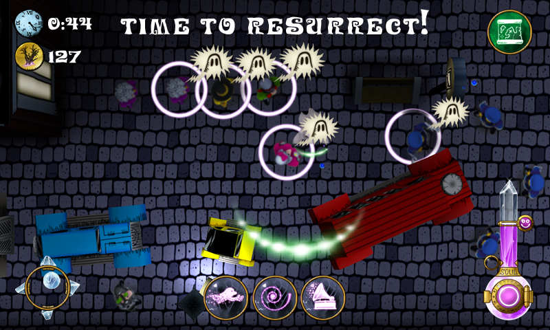 the spookening spookening game Tim Burton 3D demon Drawing  ghost haunted Indie game mobile game Retro retro game spirit