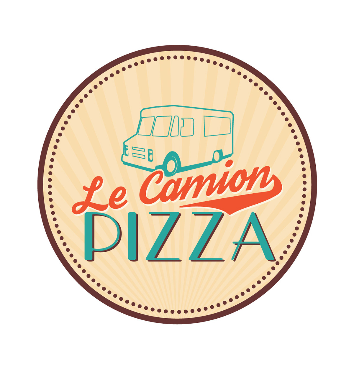 vehicle wrapping Food truck Logo Design