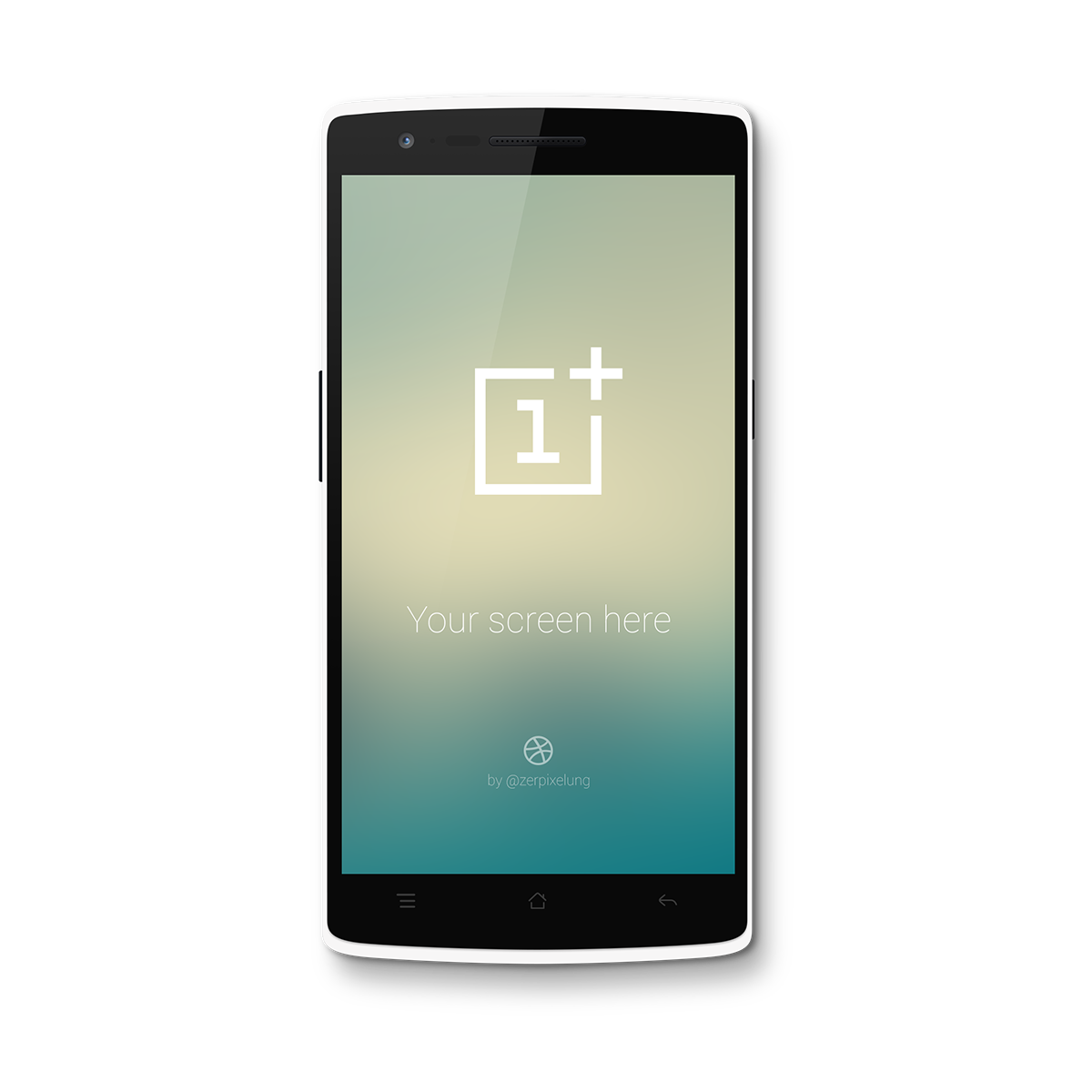 OnePlus One OPO Mockup smartphone psd android oneplus free freebie template