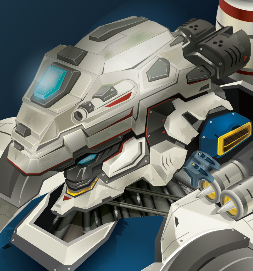 robot mecha Illustrator vector art bust model Gundam head
