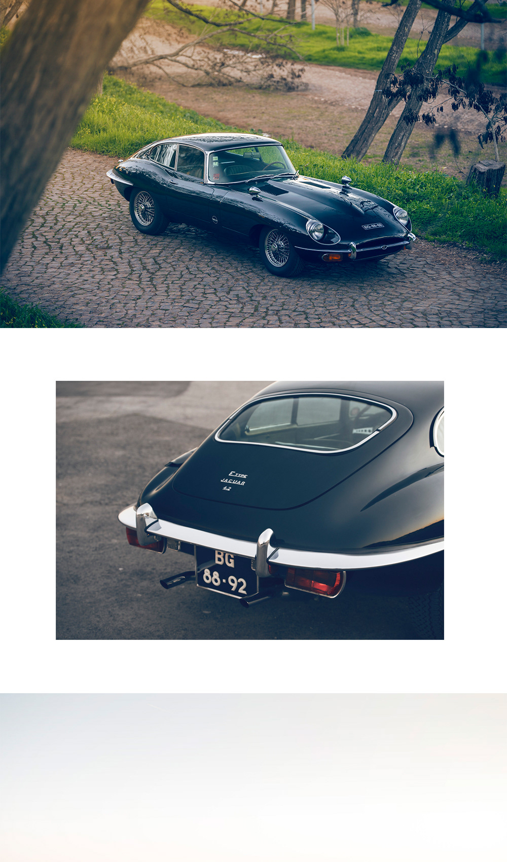 jaguar etype Classic vintage