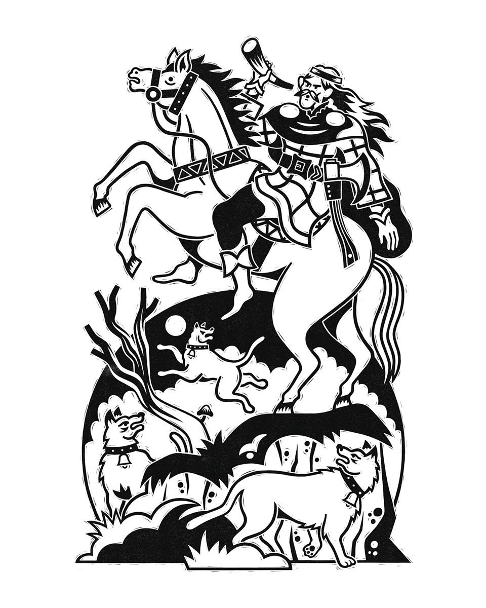 Folklore mythology book bookillustration illustratedbook ILLUSTRATION  print linocut Linoprint welshmythology