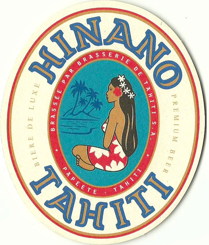 Hinano Beer: Label ReDesign, Vintage Collage, & Merch on Behance