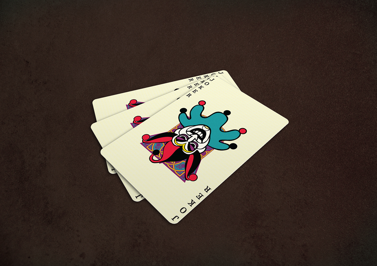 vector business card joker batman playing card inspiration Daily Inspiration vintage