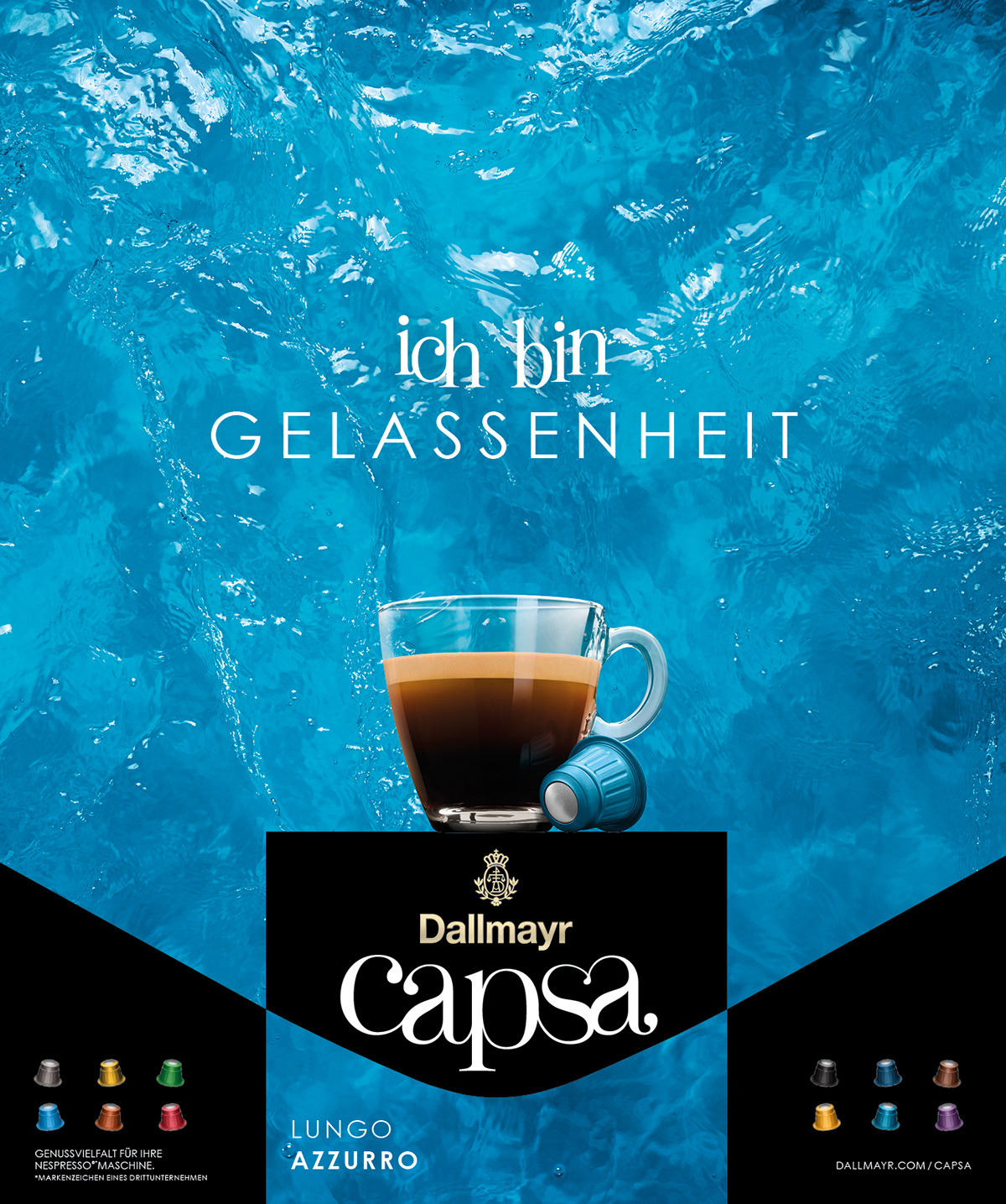 Behance Dallmayr :: Capsa Campaign Coffee 2019