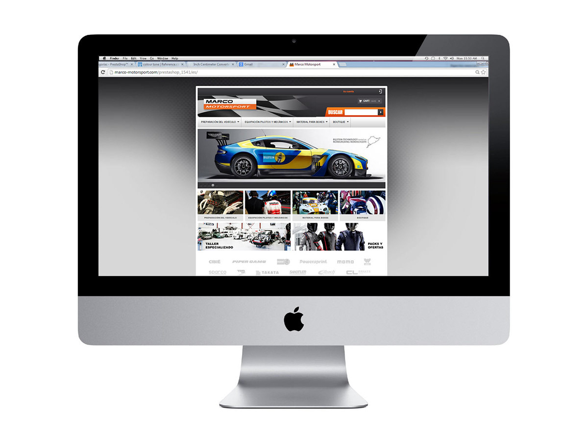 automotive   identity marco motorsport automoción recambios Motorsport