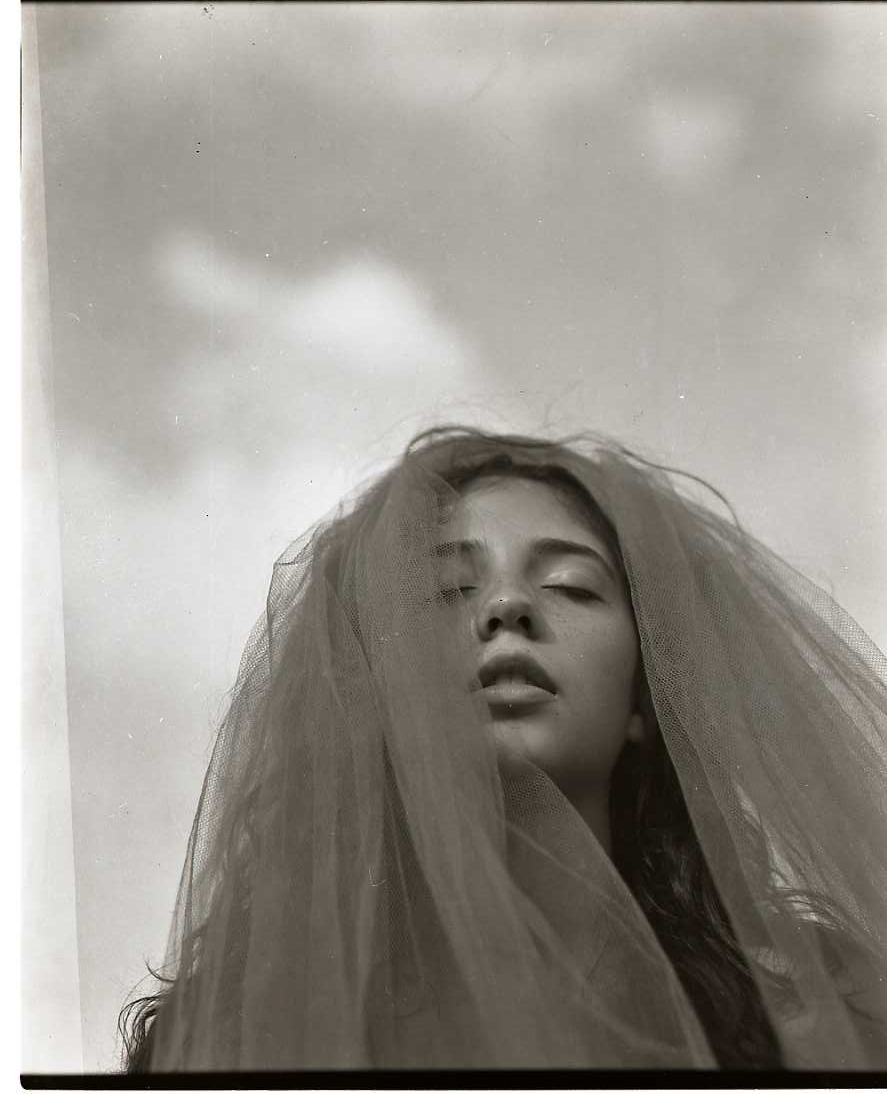 analog woman black and white film photography medium format orwo film Mamiya RB 67 lomo 6x6
