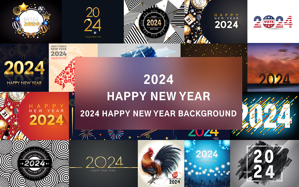 2024 background Christmas happy  new year 2024 new year new year 2024