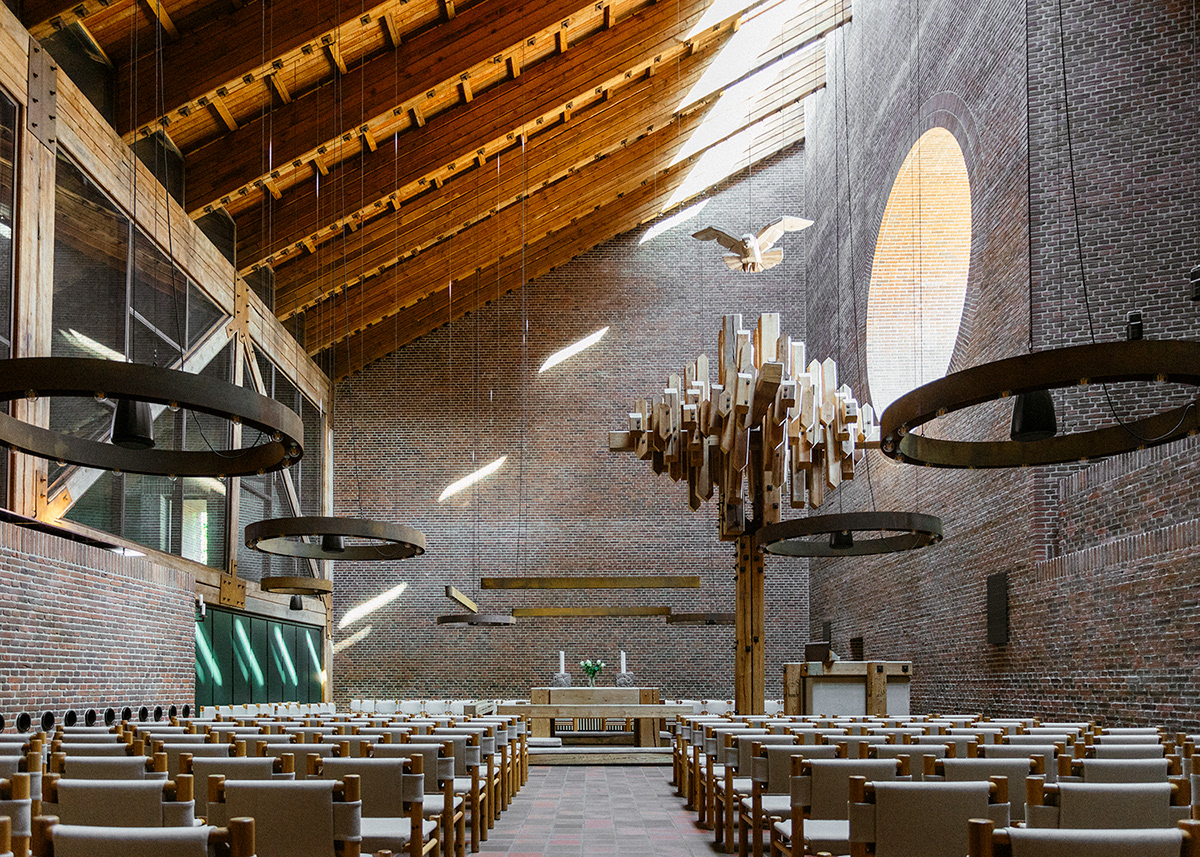 ravnsbjerg church aarhus denmark nordic minimal architecture clean cfmoller CFmøller