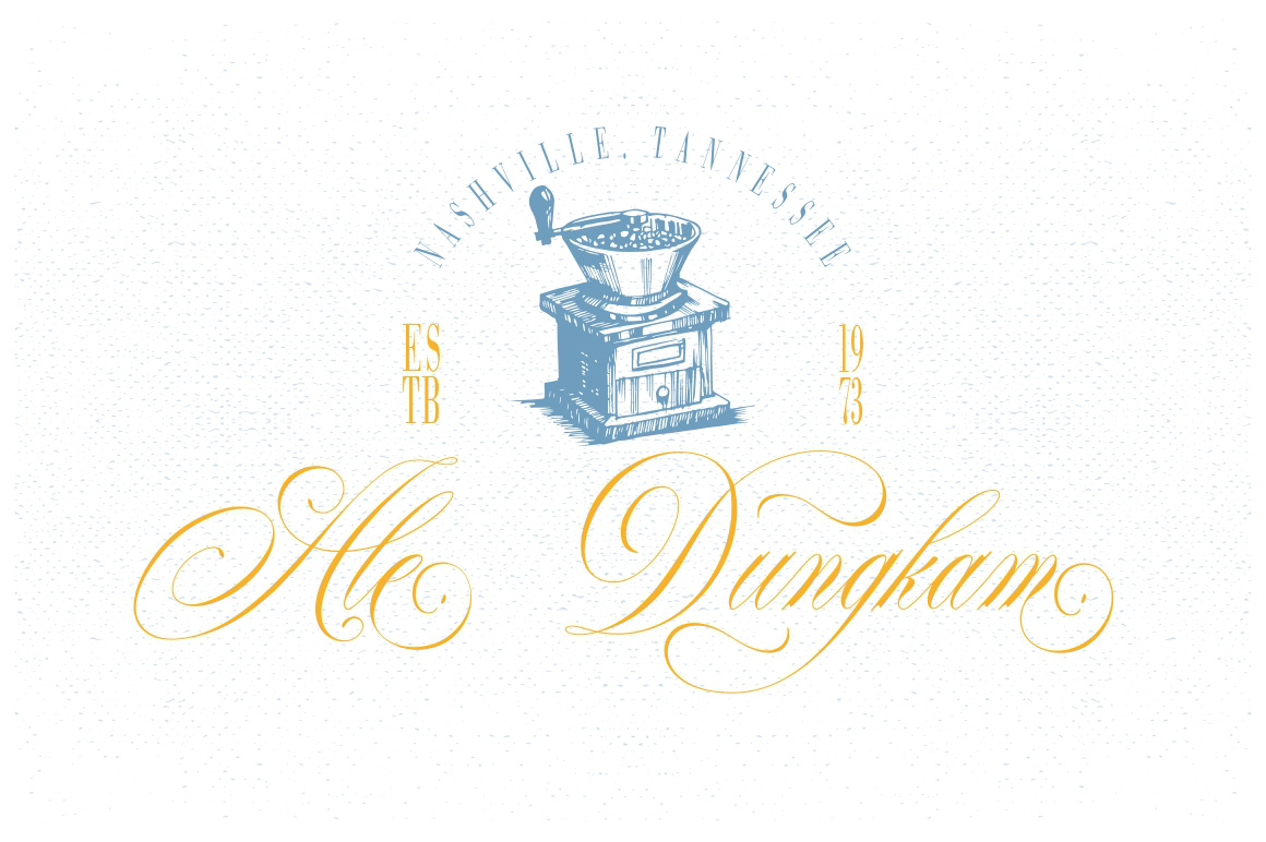 font alcode Calligraphy   Script decorative wedding logo vintage Classic branding 