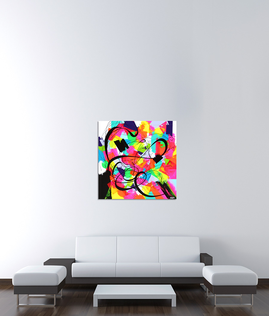 Abstract Art Abstract Expressionism art for sale abstract painting colourful painting international artist