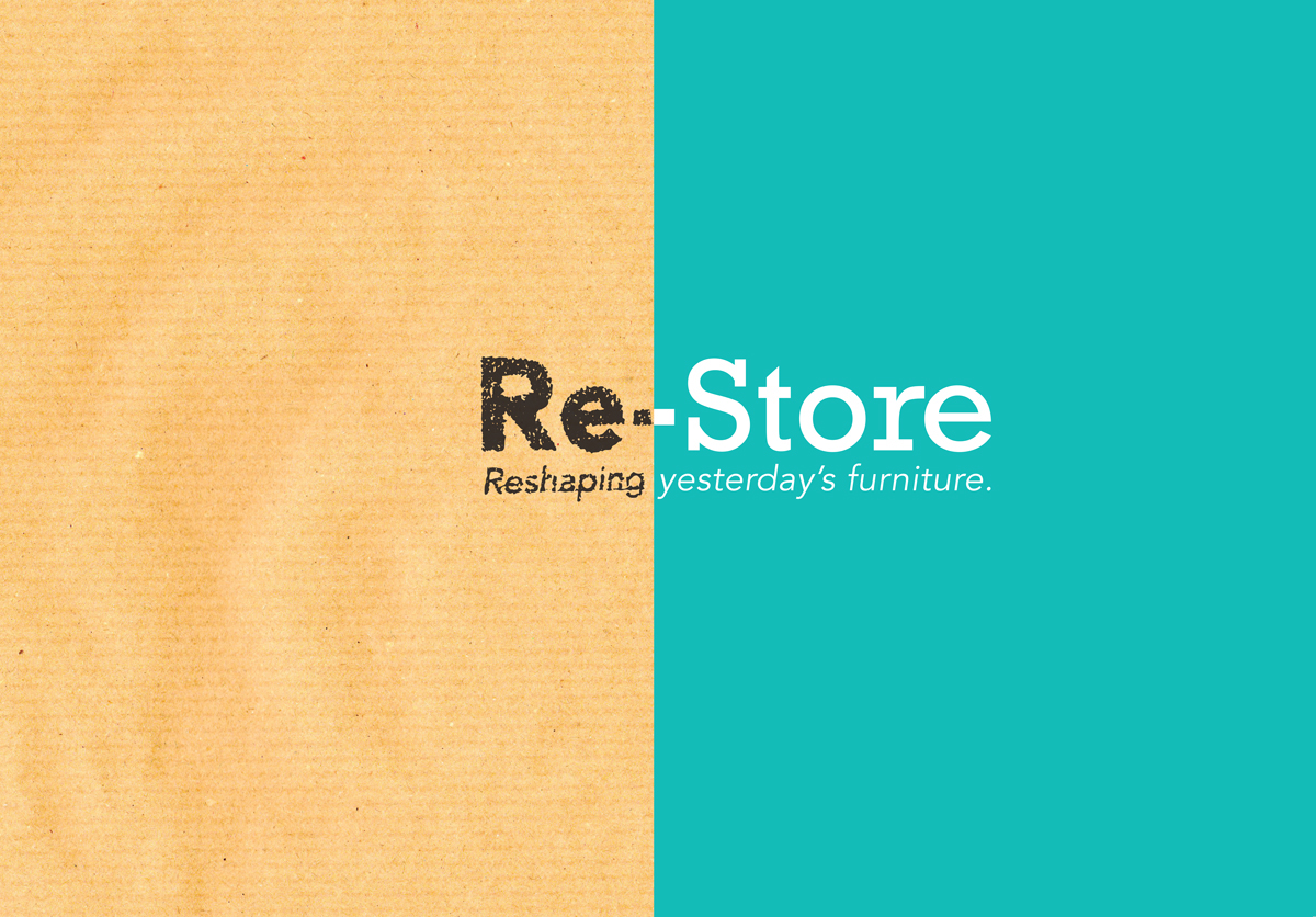 recycling reuse Character logo furniture Rejuvenate brand info book